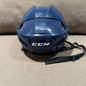 CCM Navy Blue Skate / Hockey Helmet HT 50